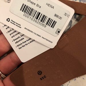 Lululemon take shape Bra 32C